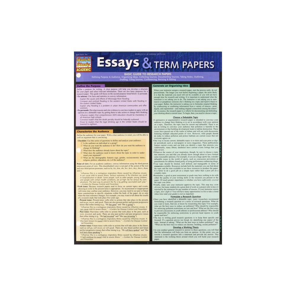 Barchart, Study Guide, Essay and Term Papers